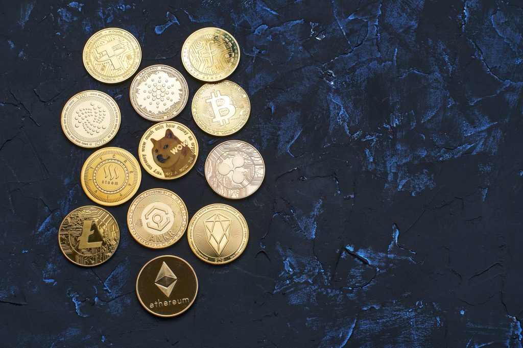 Varied cryptocurrencies